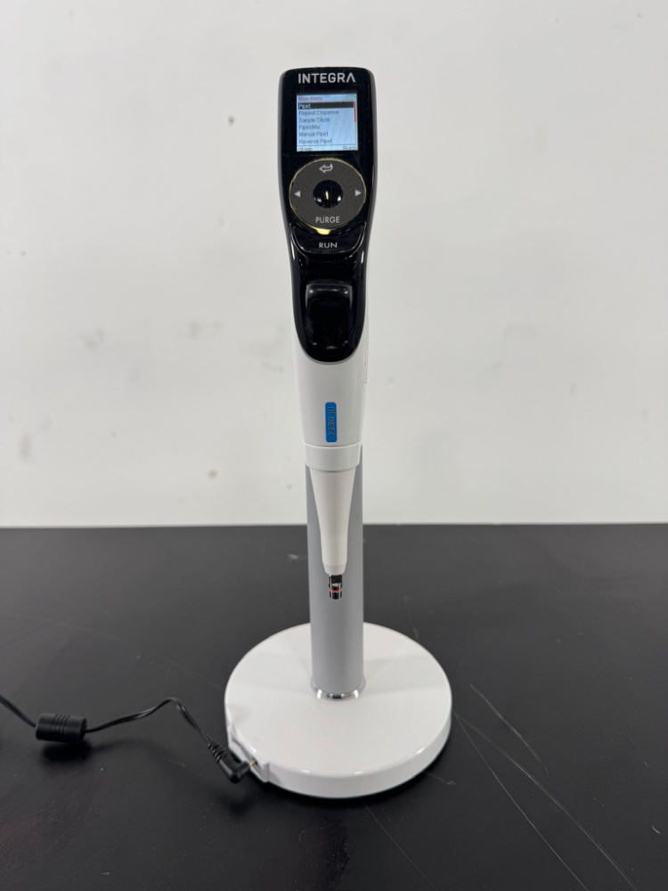 Image of Integra Electronic 1250uL Single Channel Pipette w/ Stand